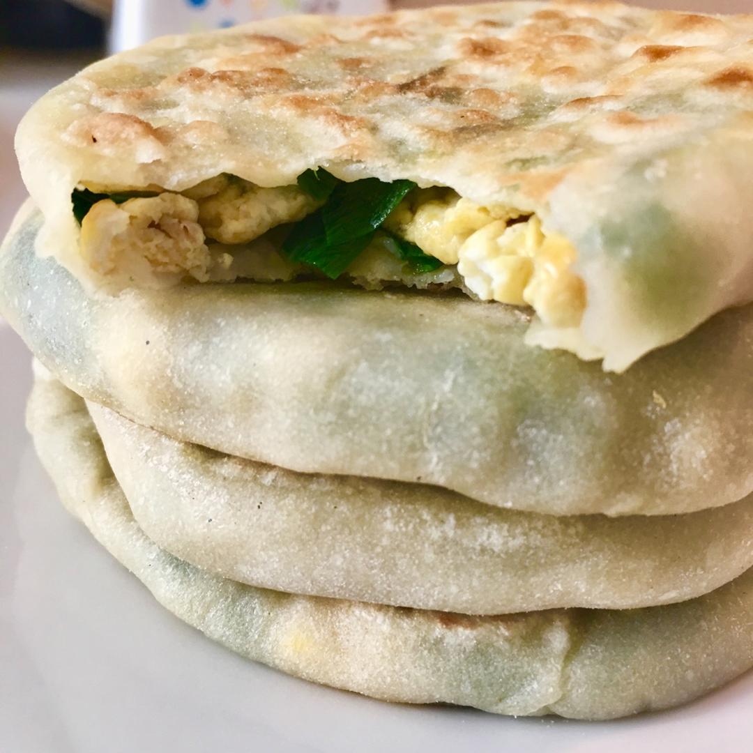 韭菜鸡蛋馅饼