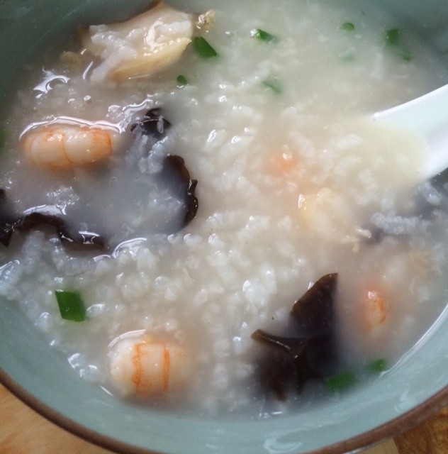 盲色做的鲍鱼粥