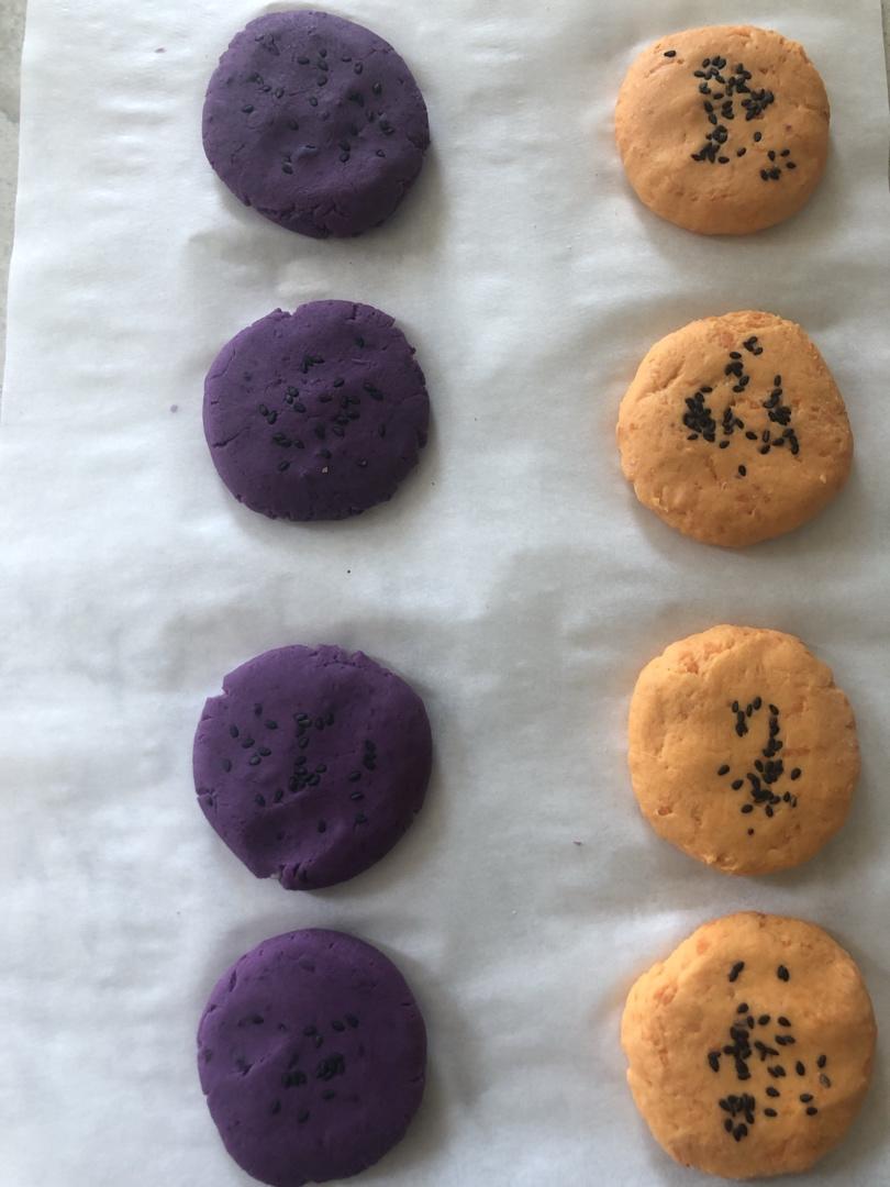 减肥必备紫薯饼