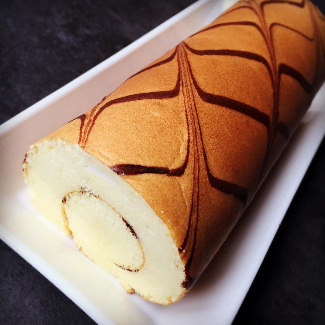 健康的千叶纹蛋糕卷的做法