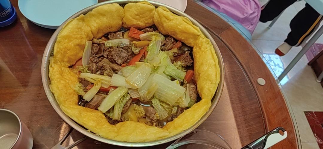 玉米面锅贴（一次发酵）