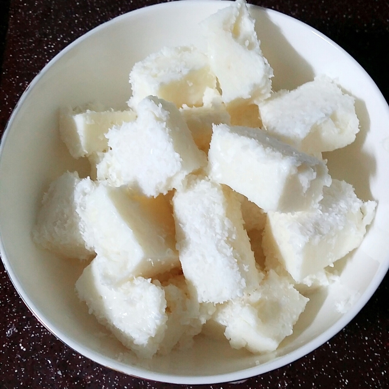 椰香白玉糕