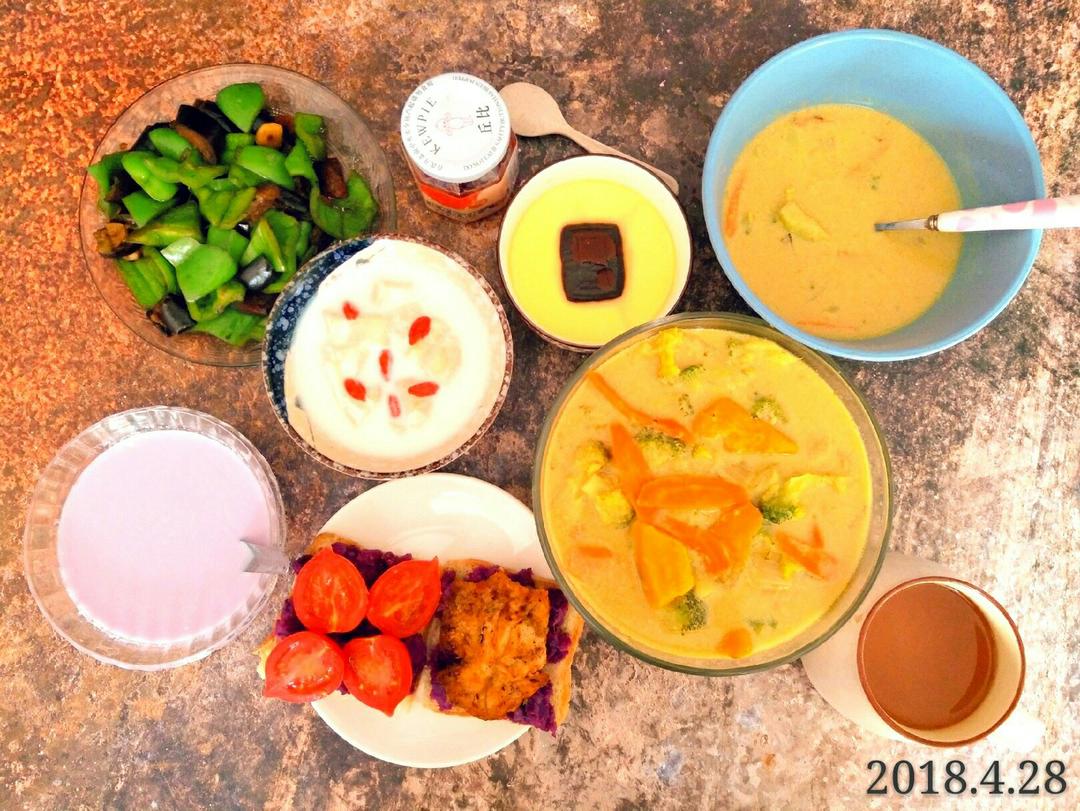 咖喱豆浆炖杂蔬