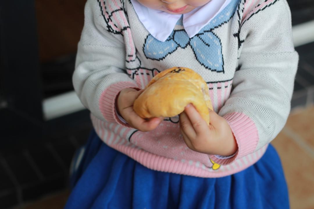 软噗噗的香芋小包