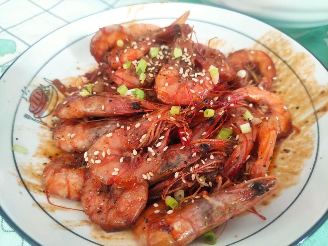 家庭版油焖大虾