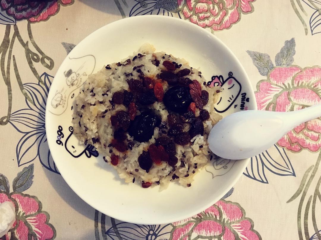 【猪油夹沙八宝饭】古法蒸糯米
