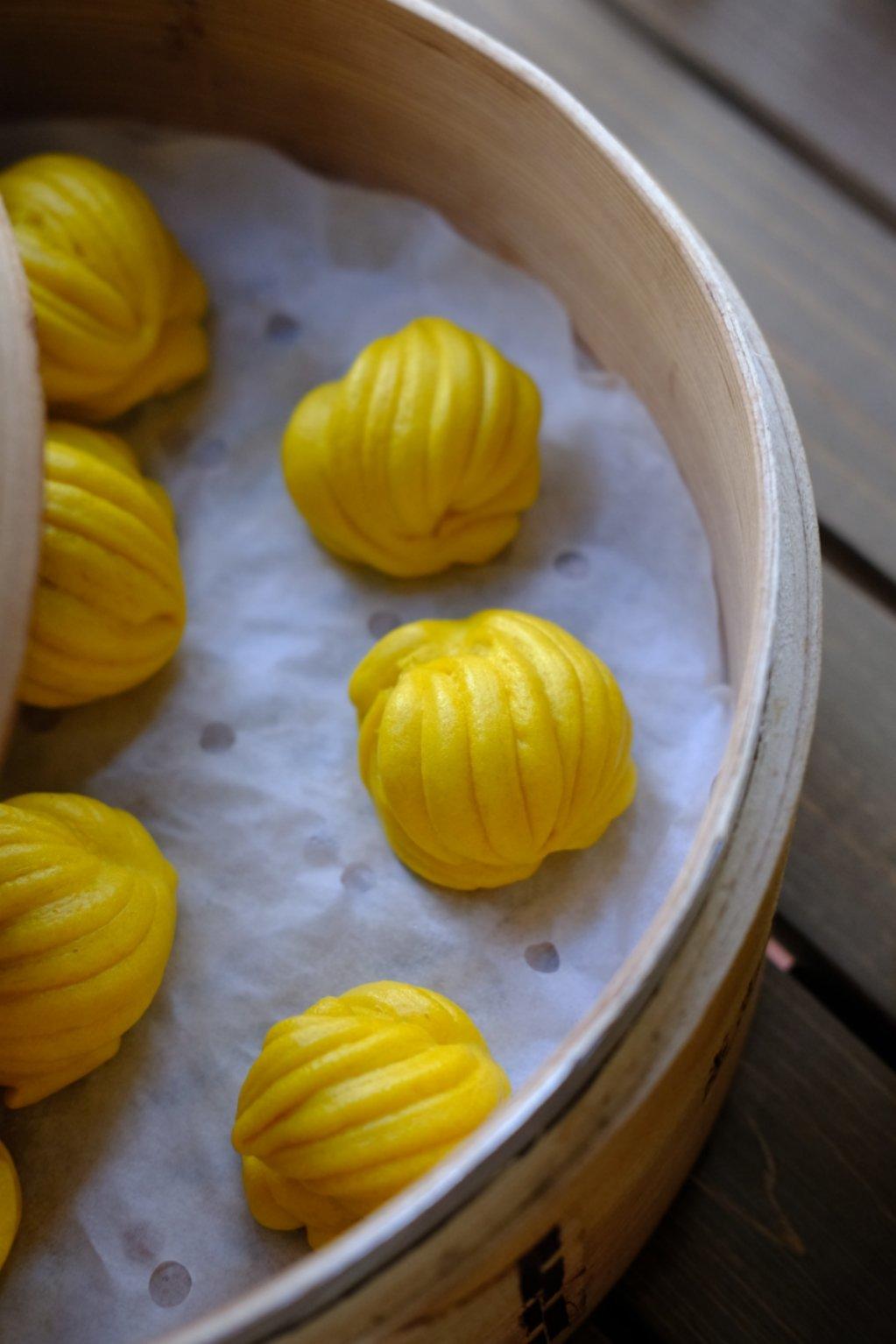 胡萝卜汁花卷馒头