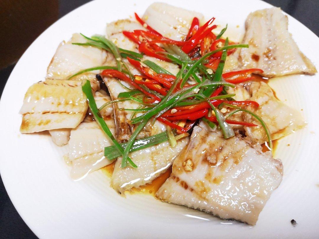 清蒸黄金鲽