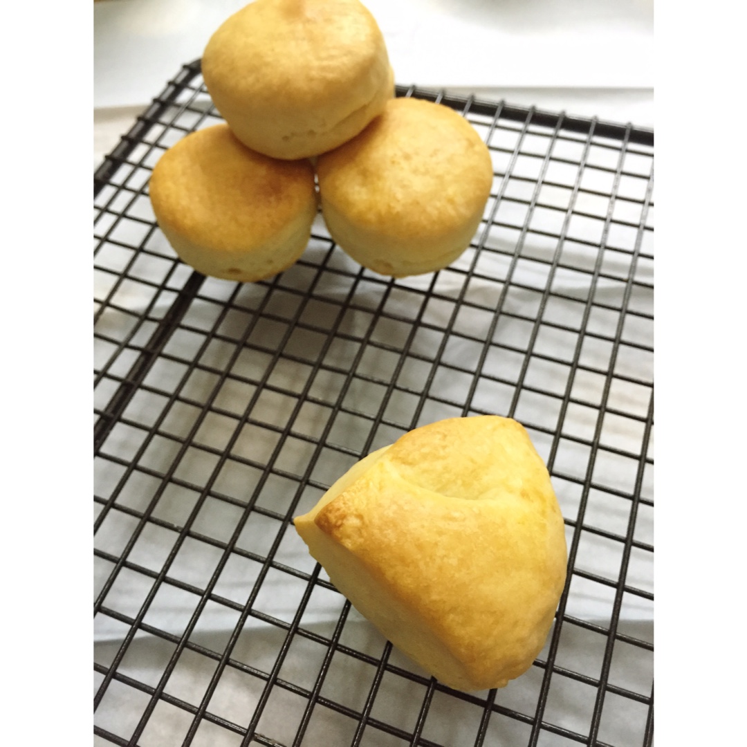 朴素的椰子油咸司康<Coconut Oil Biscuits>