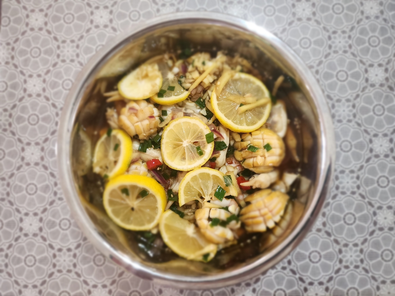 夏日爽口菜——捞汁海鲜的做法