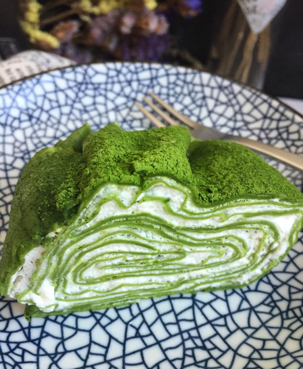 要好好生活吖做的抹茶千千千层卷(一人份)