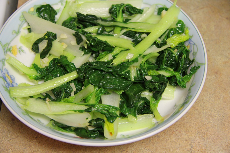 清炒小白菜