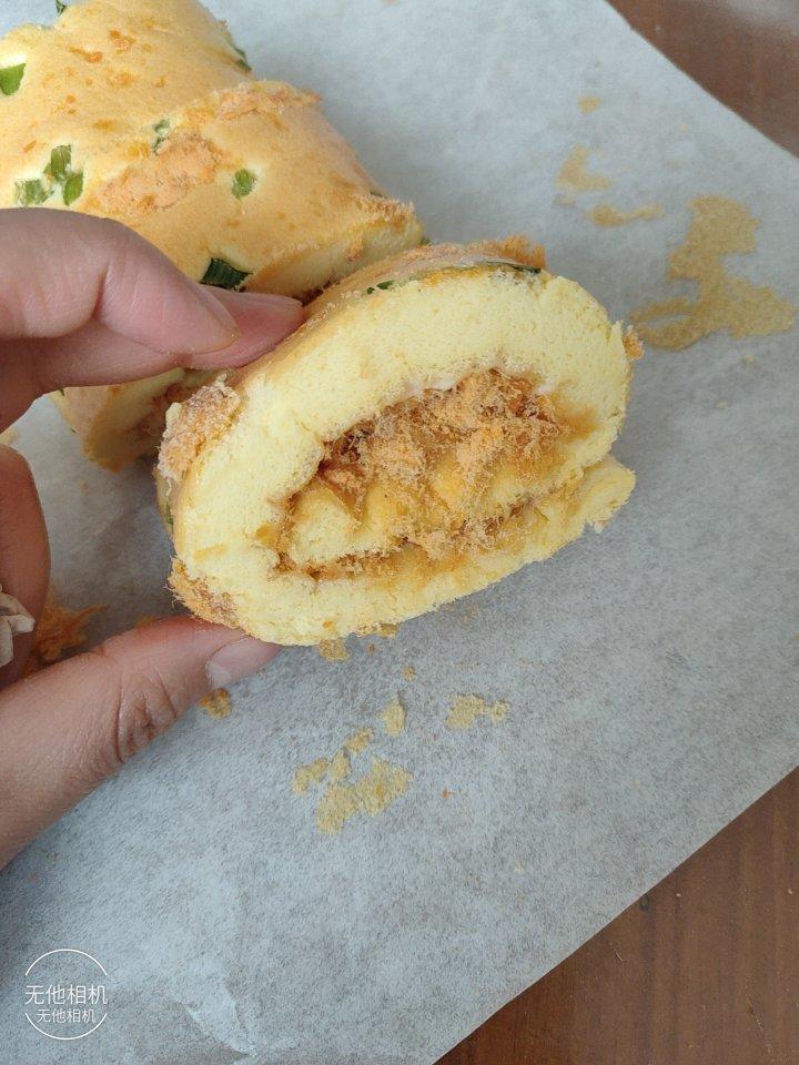 香葱肉松卷 蛋糕卷-无敌美味