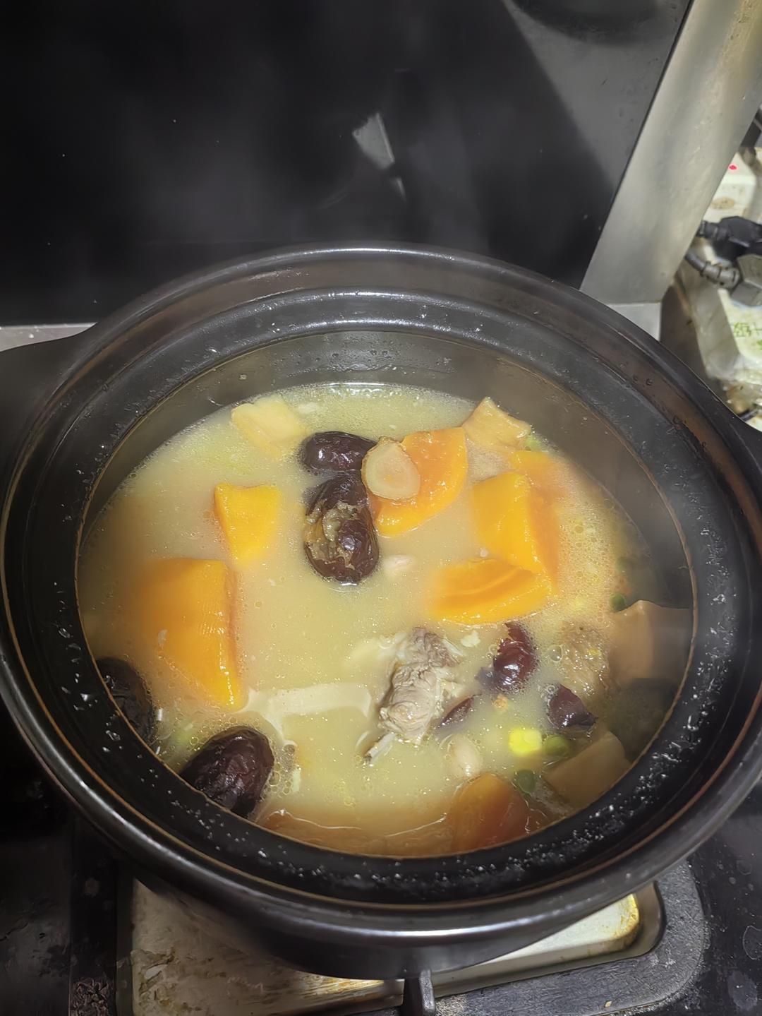 花生木瓜鸡脚汤