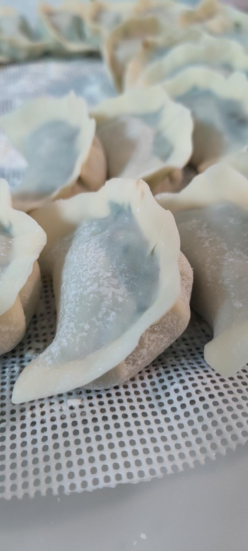 荠菜鲜肉饺子
