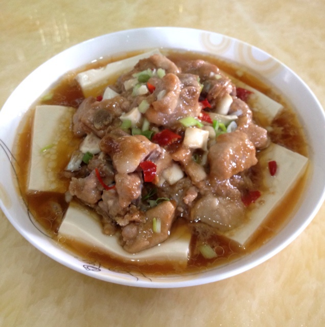排骨蒸豆腐