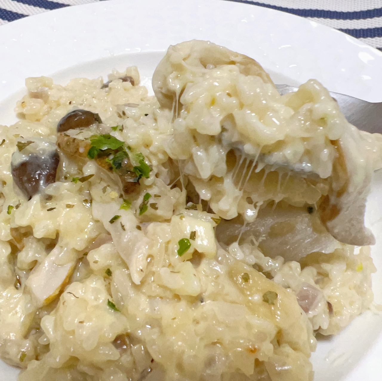 意大利菌菇烩饭（三种口味～原味、奶油、黑松露）Risotto