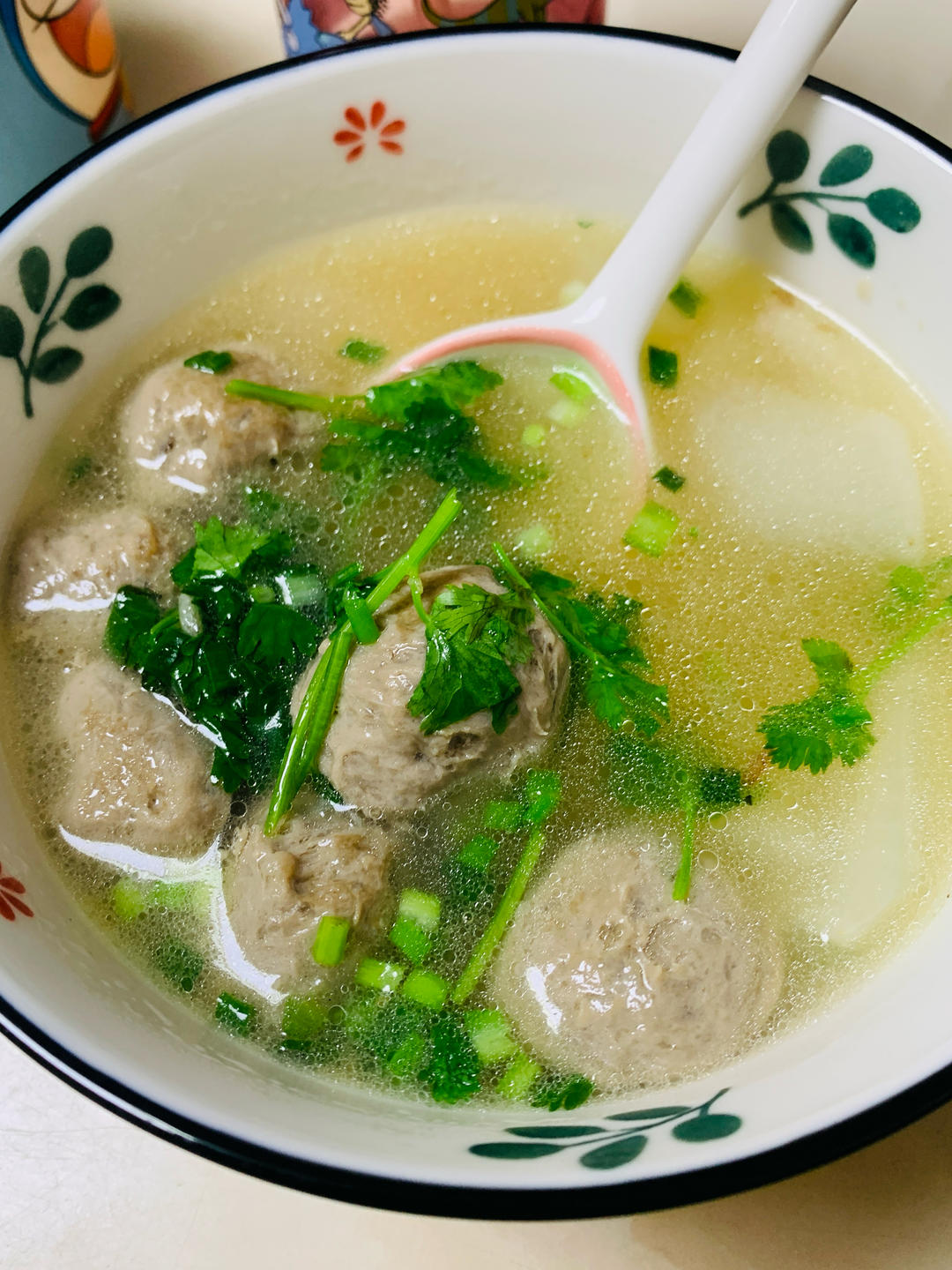 萝卜牛肉丸子汤