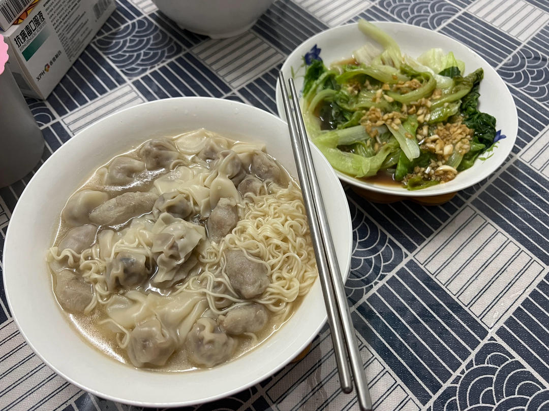 白灼生菜