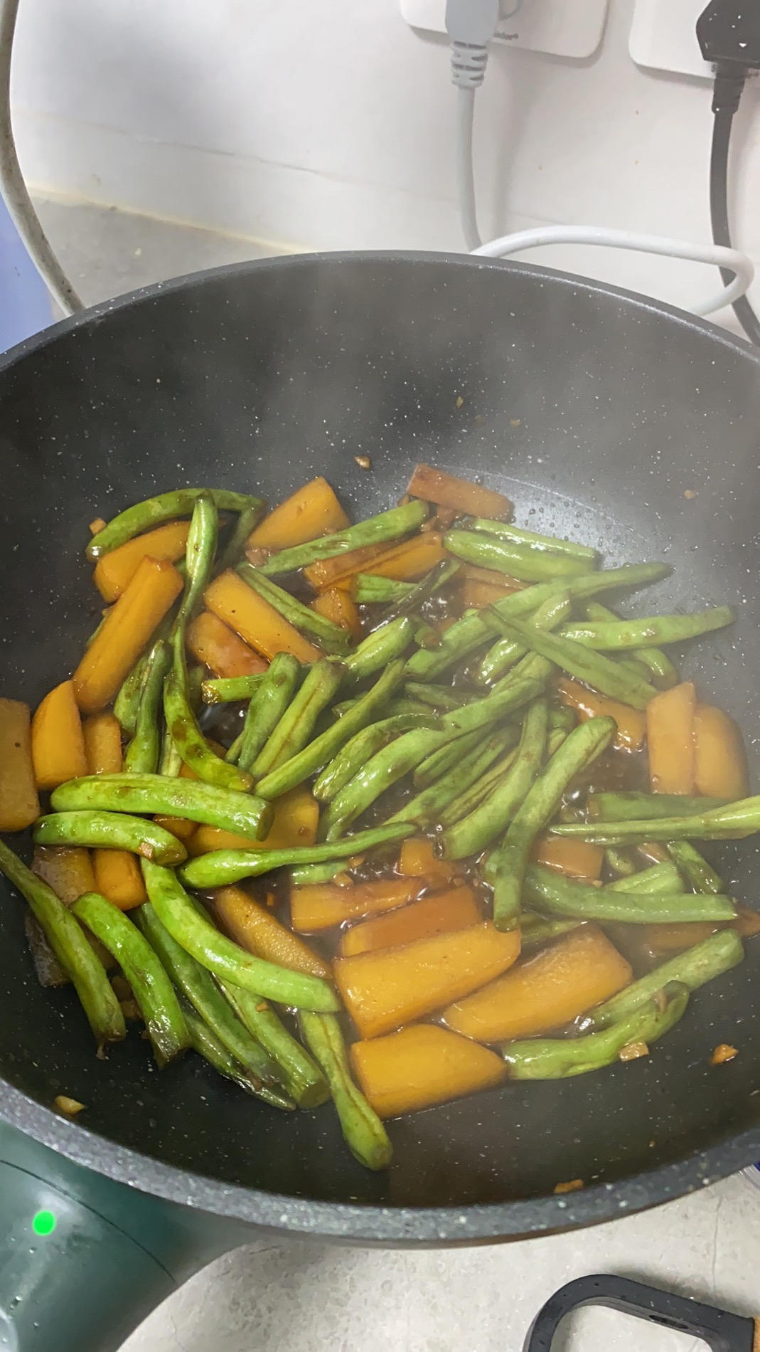 干煸豆角土豆