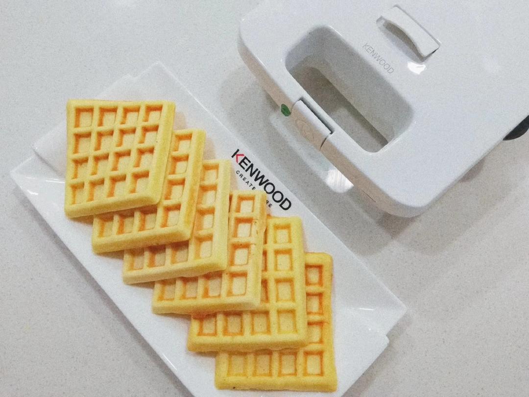 7分钟免烤箱华夫饼的做法