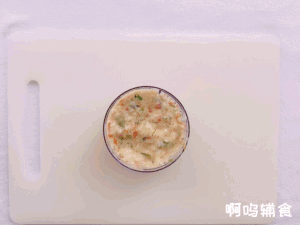 8+ 虾仁蔬菜米饭香肠，Q弹软嫩，咸鲜可口！的做法 步骤7