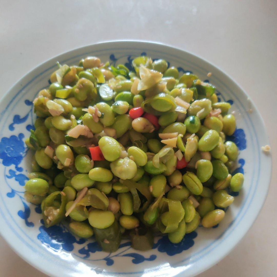 清炒毛豆