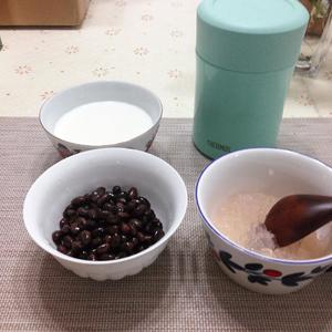 膳魔师魔法焖烧罐——冰镇牛奶红豆西米露的做法 步骤6