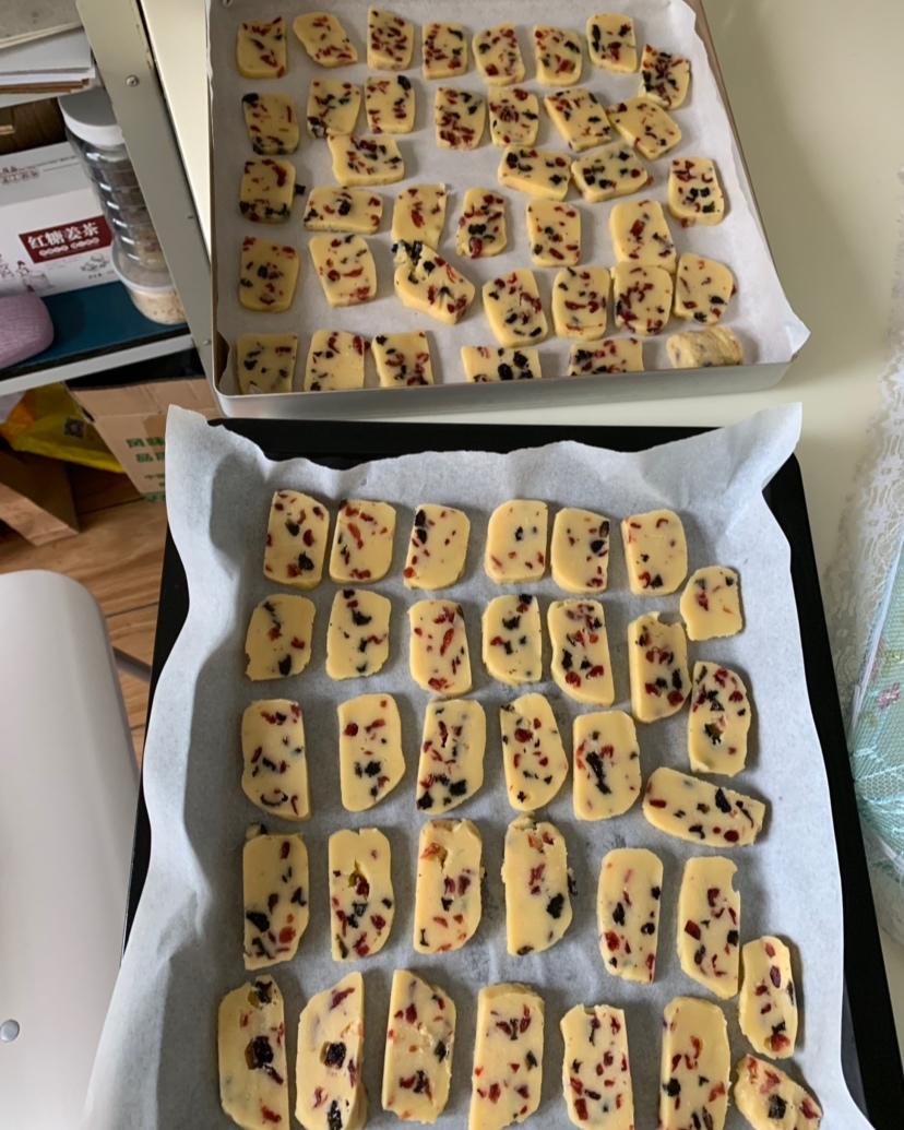 低糖少油版蔓越莓饼干