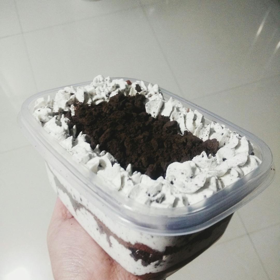好吃到流泪的奥利奥咸奶油盒子蛋糕