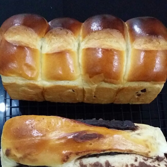好吃的蜜红豆吐司