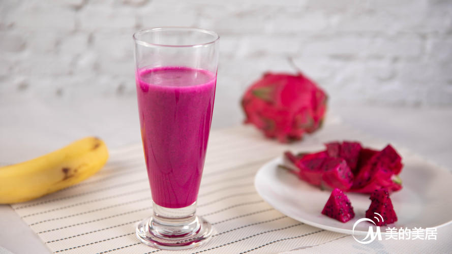 火龙果香蕉汁