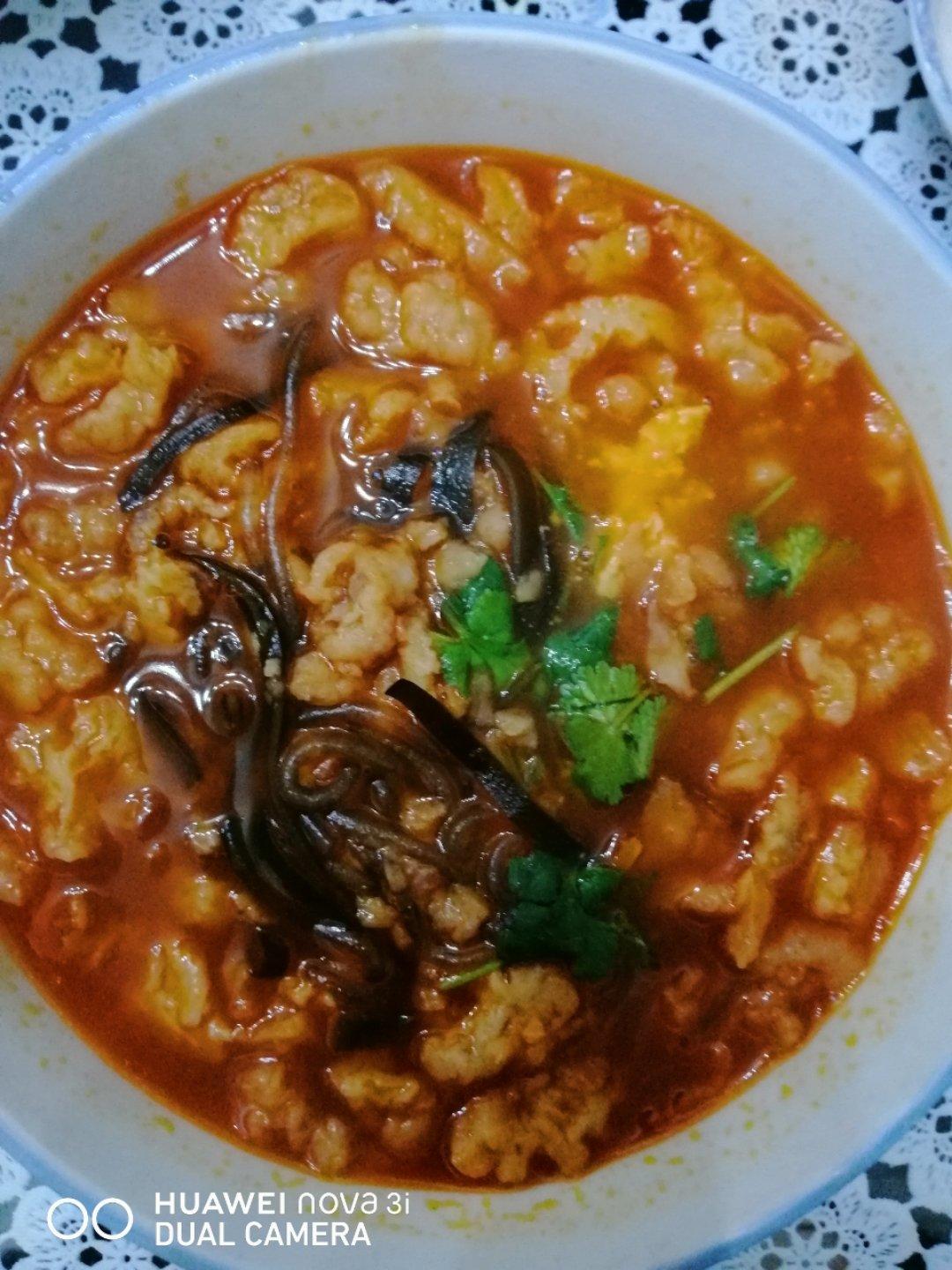 指尖芭蕾_ghs9做的酥肉汤