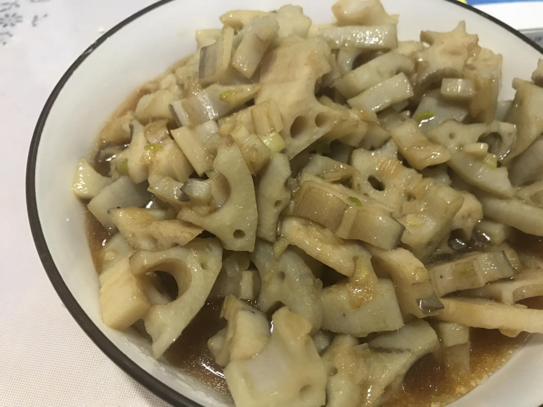 最简单味道惊艳的糖醋藕片