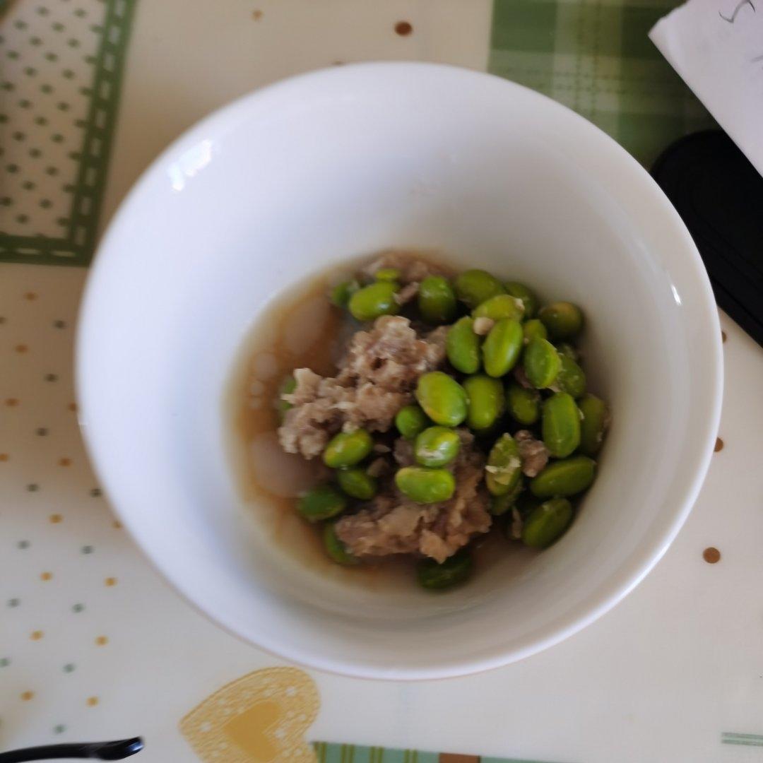 毛豆蒸肉糕