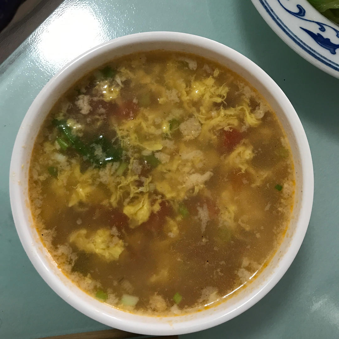 如何做出漂亮的西红柿蛋花汤