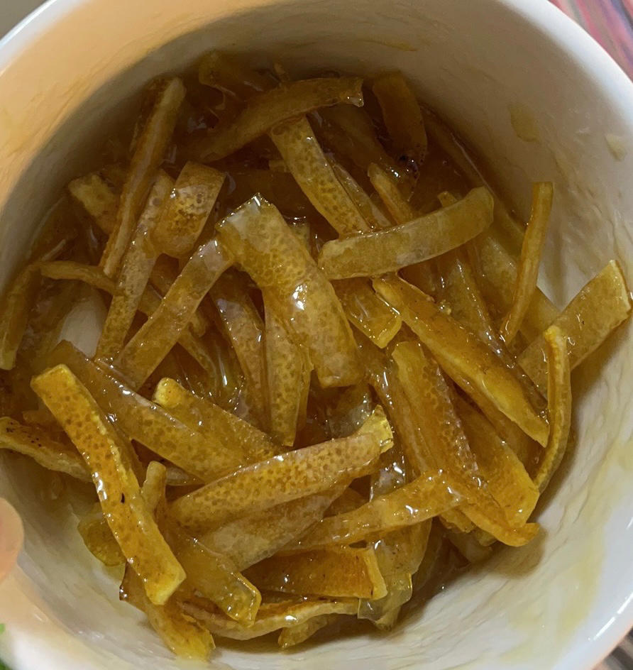 糖渍柠檬皮