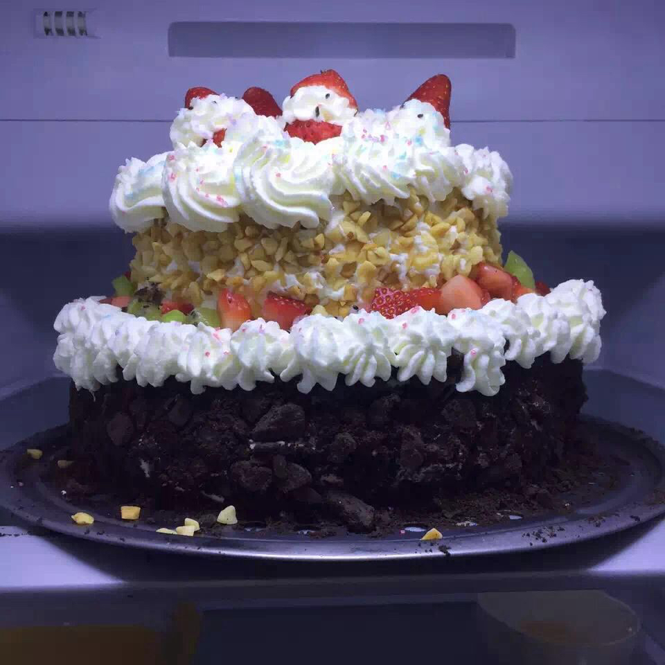戚风生日蛋糕 （君之）