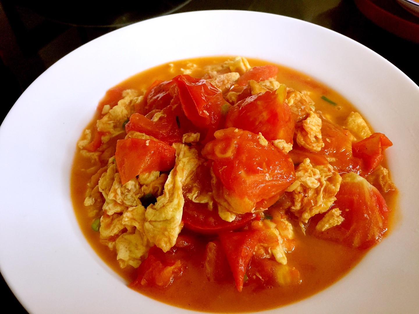 国民美食：西红柿炒鸡蛋/番茄炒蛋