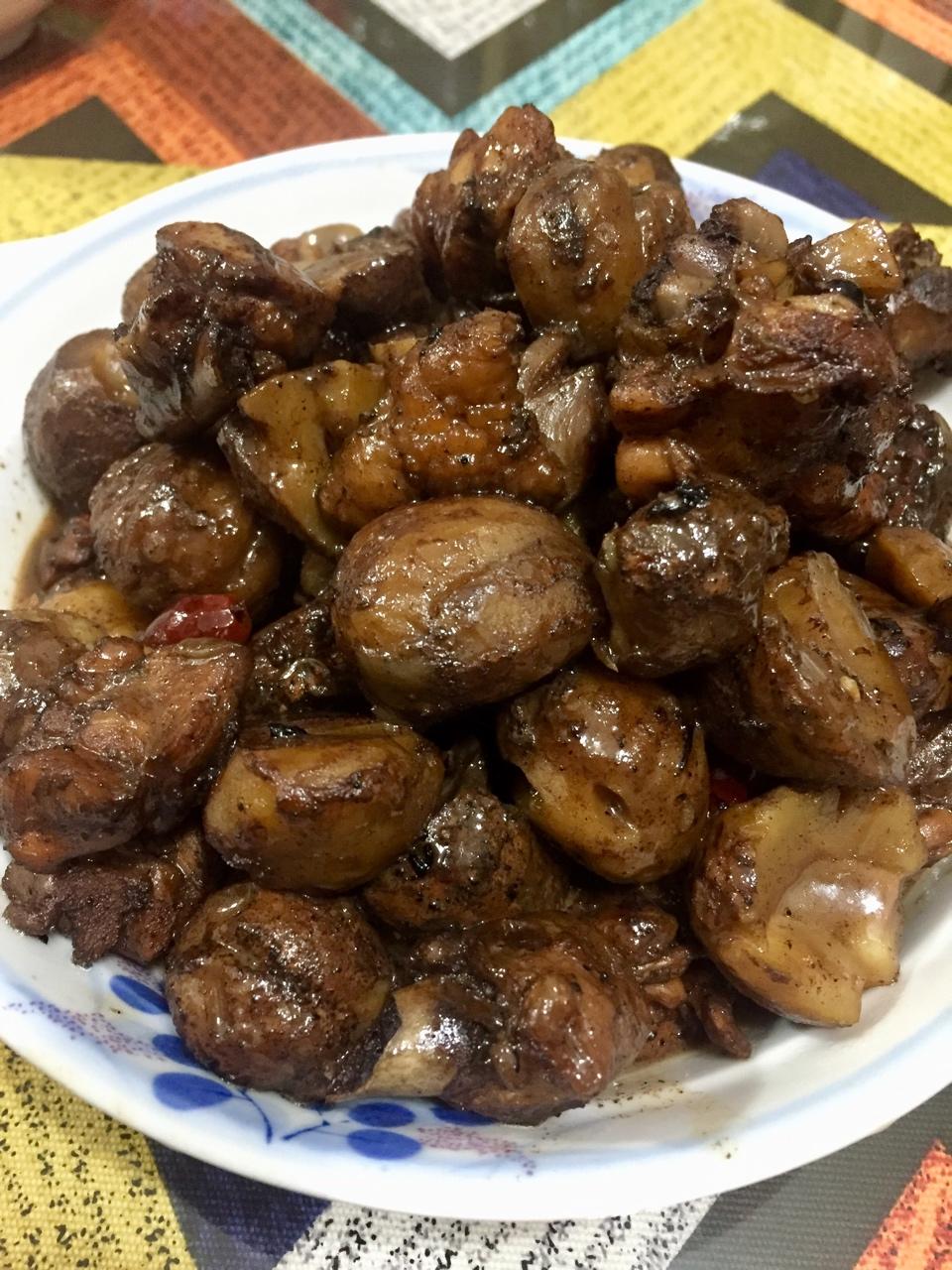 栗子炖鸡