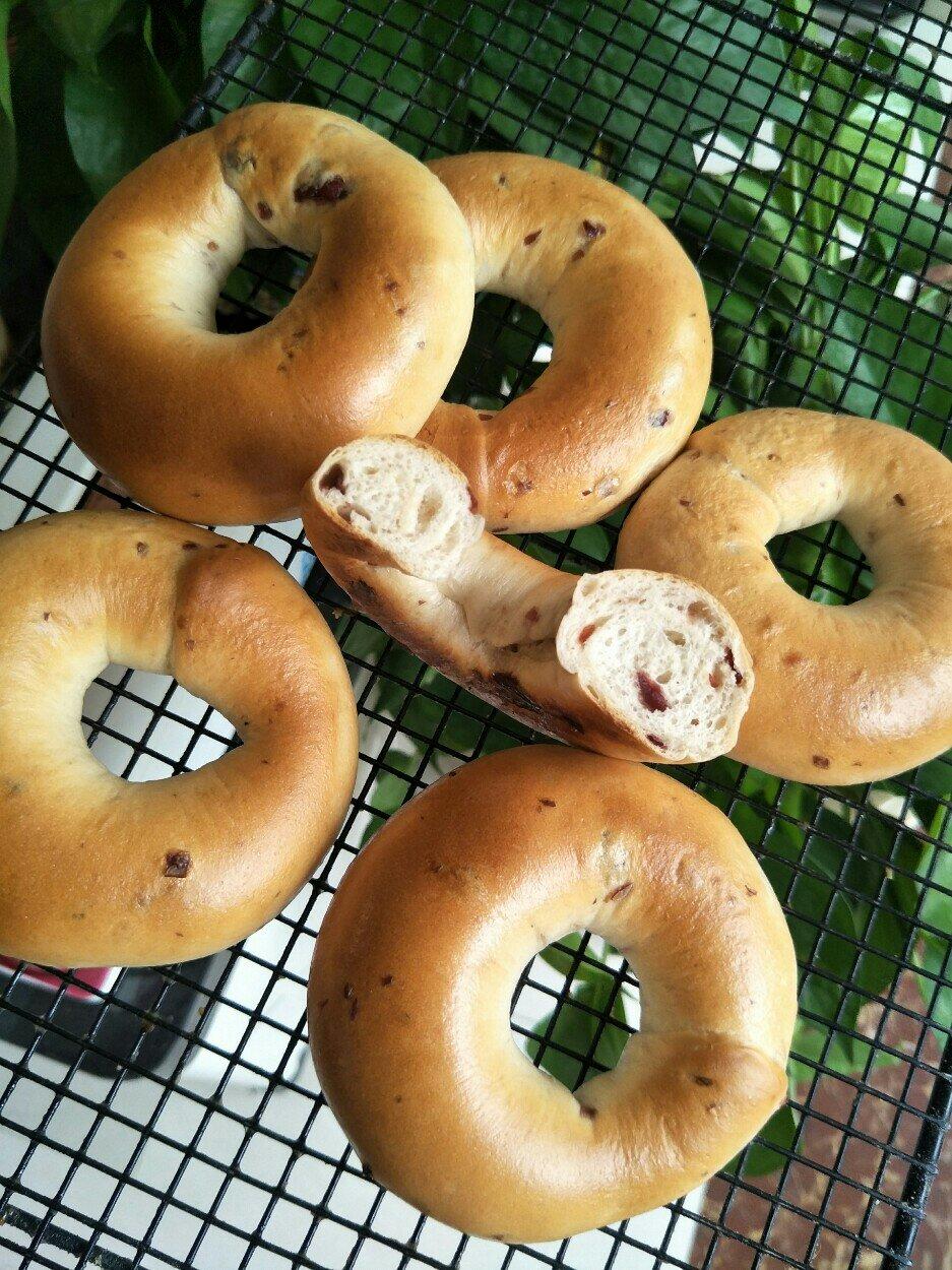 治愈系面包-蔓越莓贝果