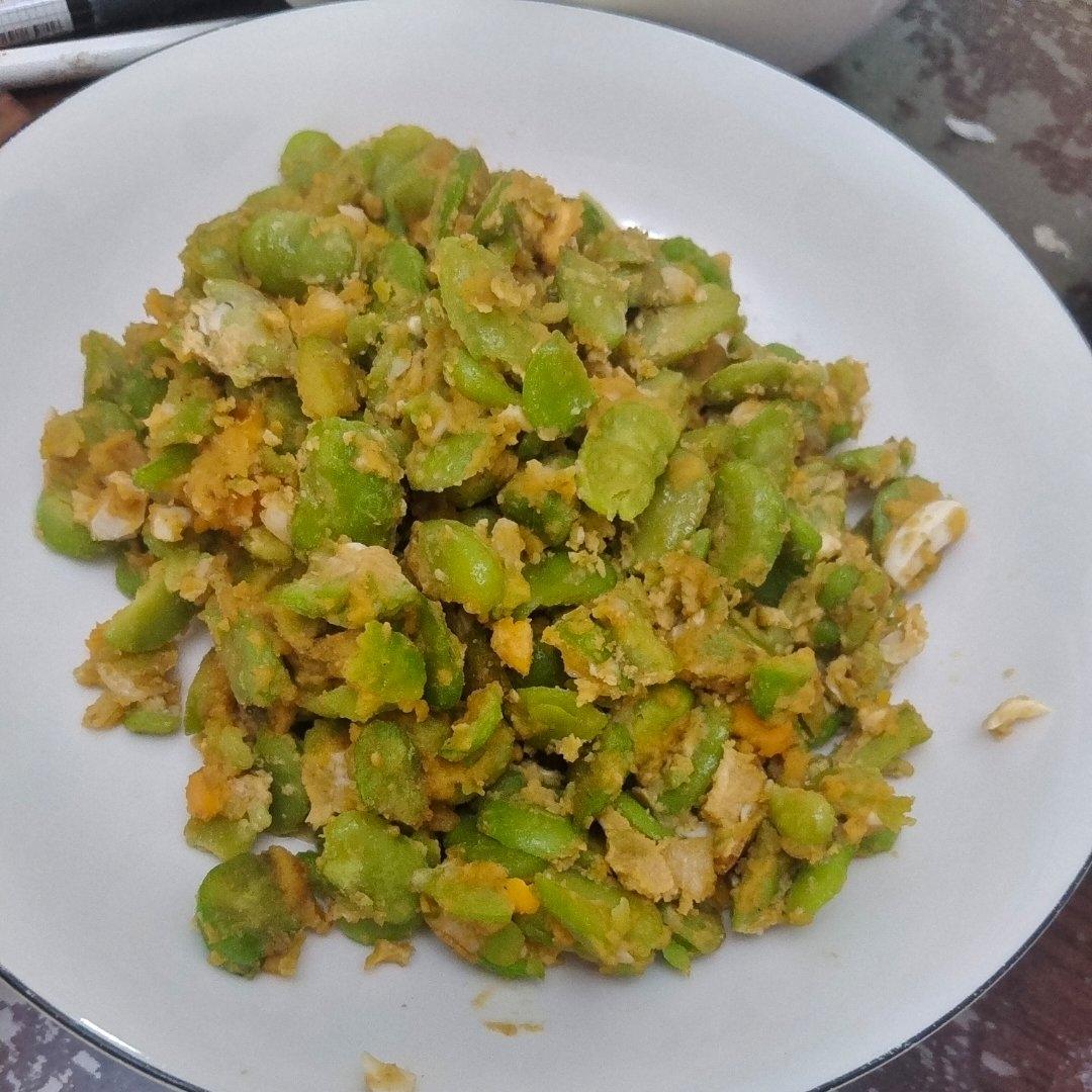 咸蛋黄蚕豆