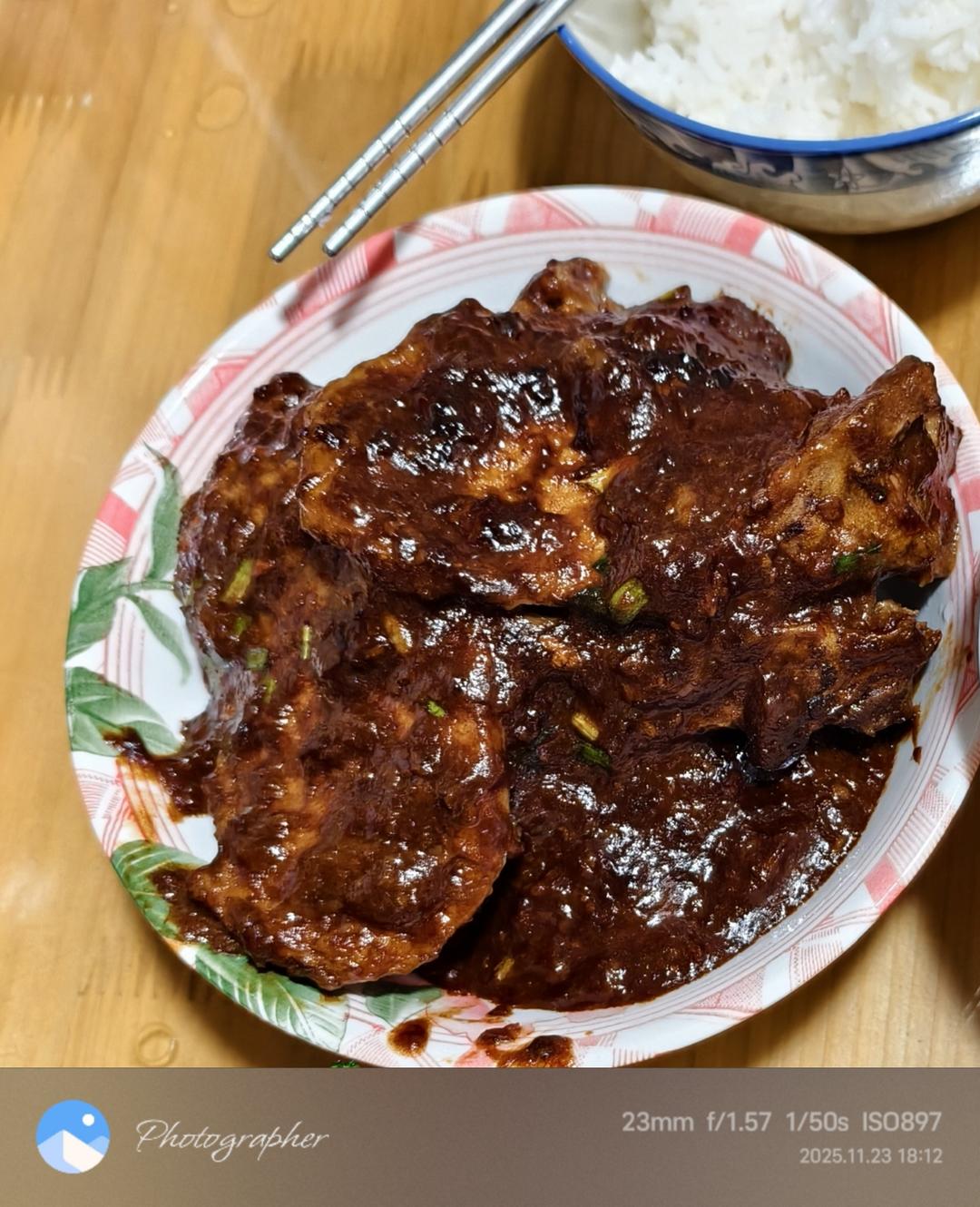 老上海味道-- 不柴鲜嫩的红烧大排