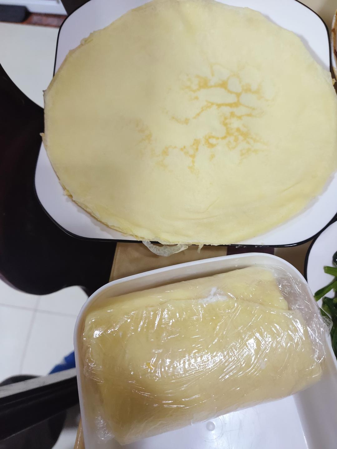 免烤箱❗千层毛巾卷❗也是万能千层皮