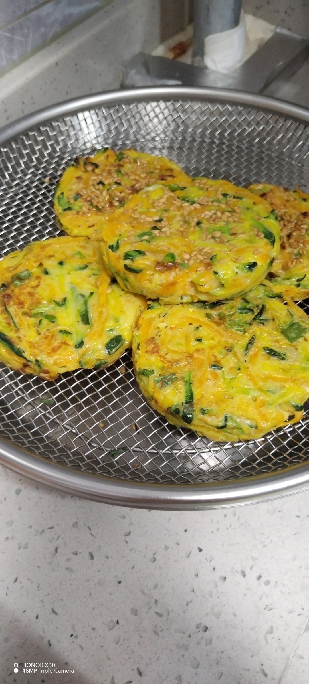 煎南瓜丝饼