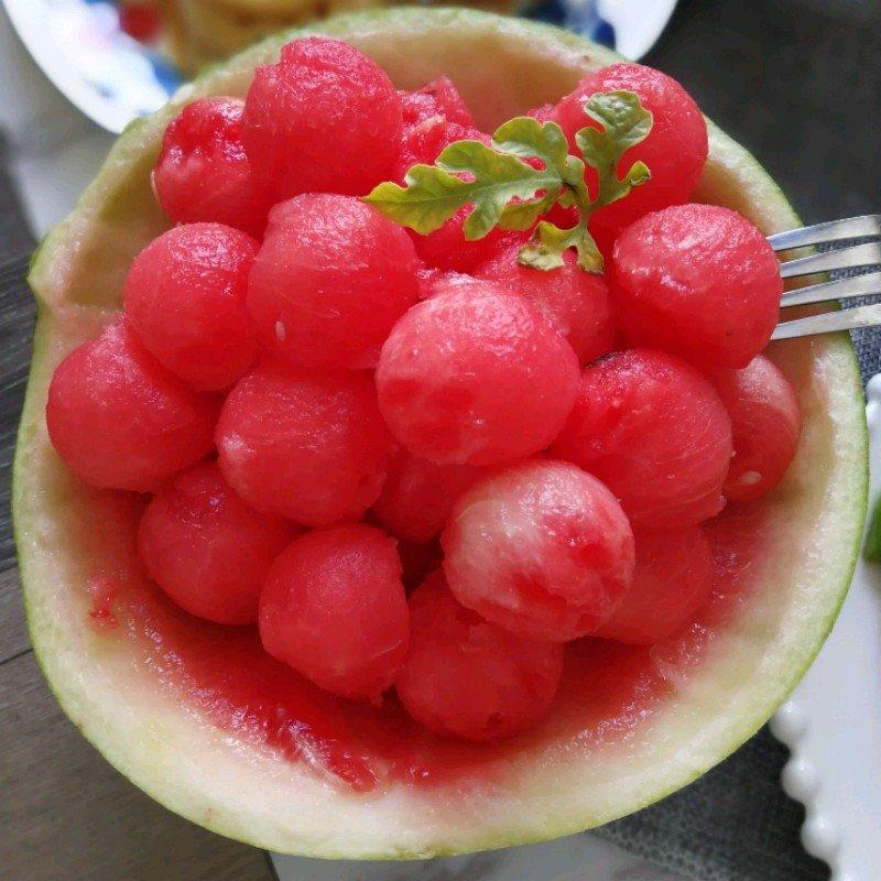 闲踏清凉月做的西瓜球