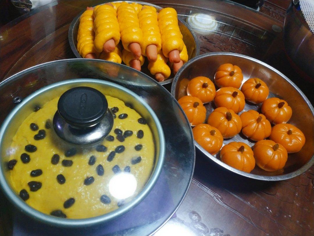 南瓜发糕 Steamed Pumpkin Cake