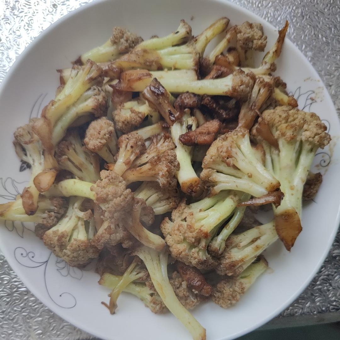 和饭店一个味道的干锅花菜