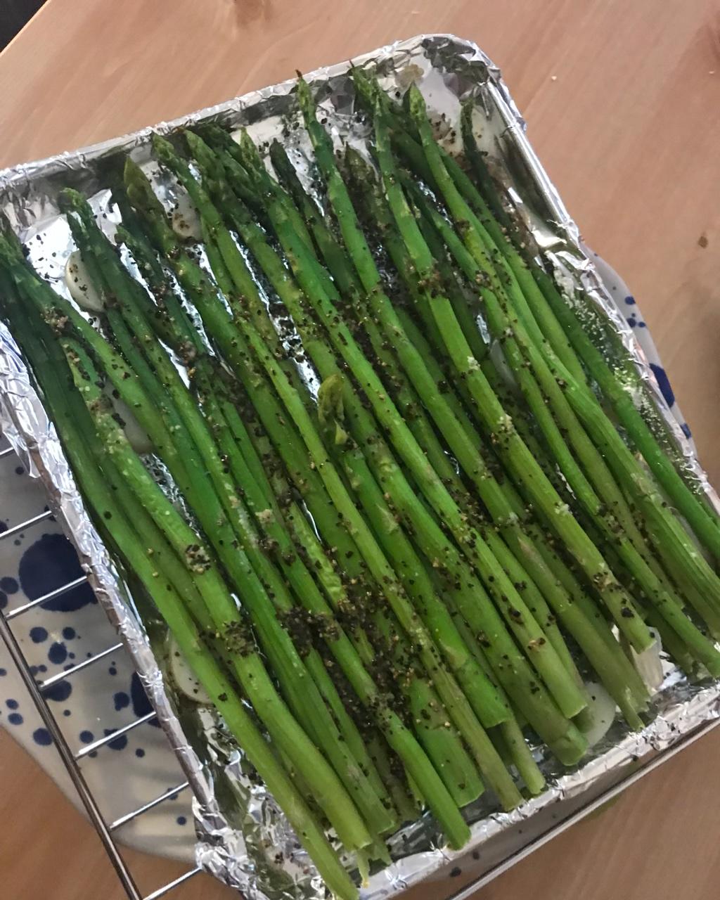 烤芦笋