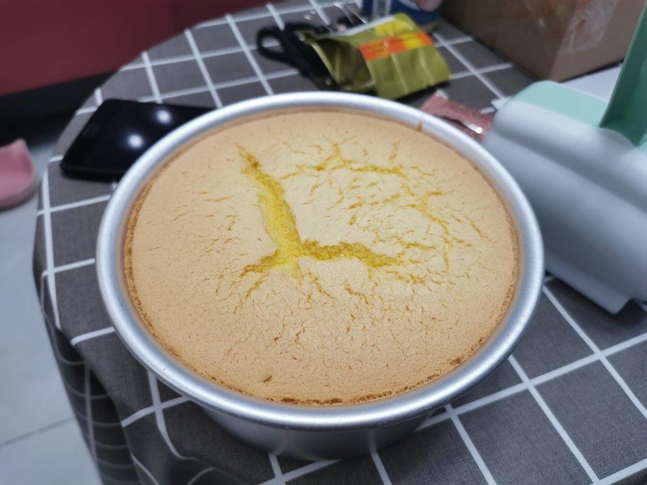 6寸巧克力戚风蛋糕